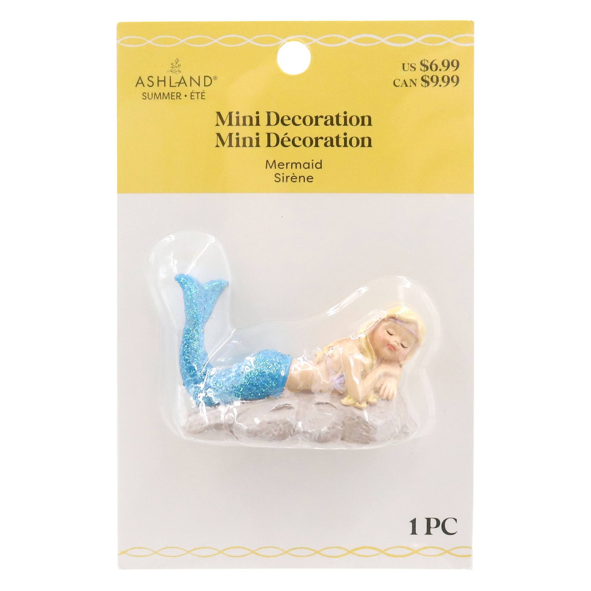 Mini Mermaid Decoration by Ashland®